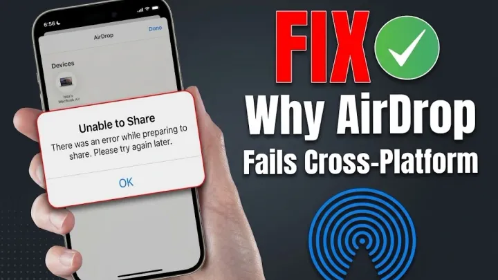 Why AirDrop Fails for Cross-Platform Photo Sharing in Mixed Groups